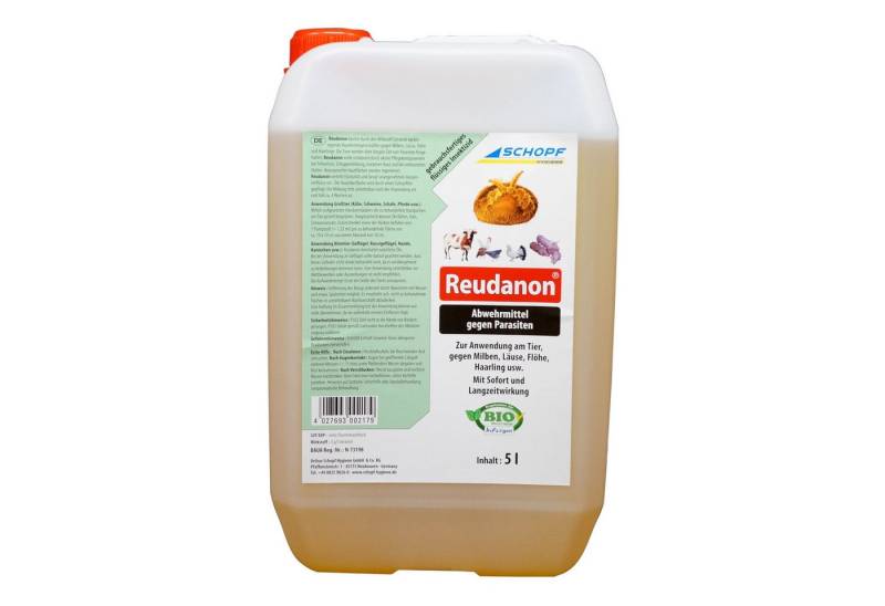 Schopf Insektenspray Reudanon, biologische Ungezieferbekämpfung, 5 Liter, 5 l, 5000 ml von Schopf