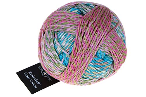 Schoppel Zauberball Crazy Cotton Fb. 2367 Sommermärchen, Baumwollgarn mit Farbverlauf von Schoppel-Wolle