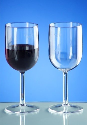 6er Set Weinglas 1/8l und 1/4l SAN - Kunststoff von Schorm