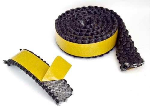 Dichtband Scheibendichtung Flachdichtung selbstklebend 8 x 3 mm 2,0 m von Schornstein-Zentrallager