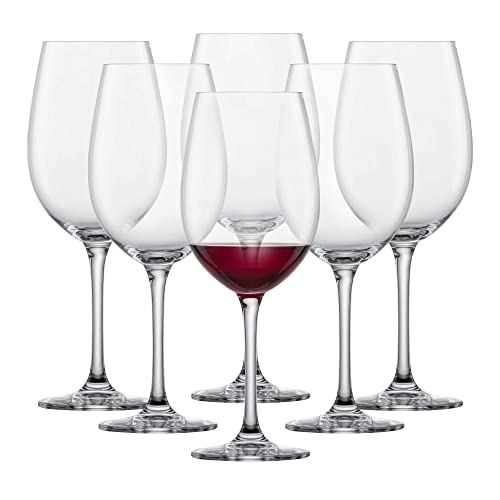 SCHOTT ZWIESEL Bordeaux Rotweinglas Classico (6er-Set), klassische Bordeauxgläser für Rotwein, spülmaschinenfeste Tritan-Kristallgläser, Made in Germany (Art.-Nr. 106226) von Schott Zwiesel