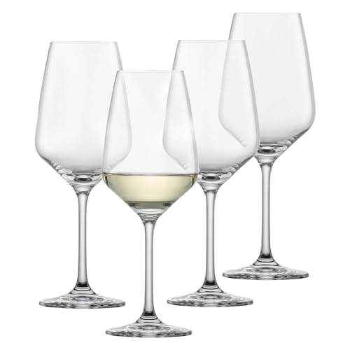 Schott Zwiesel Weißweinglas Tulip (4er-Set), zeitlose Weingläser für Weißwein, spülmaschinenfeste Tritan®-Kristallgläser, Made in Germany (Art.-Nr. 123609) von Schott Zwiesel