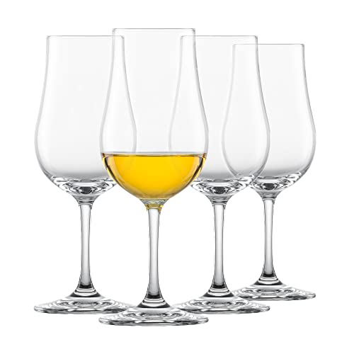SCHOTT ZWIESEL Whisky Tasting Glas Bar Special (4er-Set), spezielle Nosing Gläser für Whisky, spülmaschinenfeste Tritan-Kristallgläser, Made in Germany (Art.-Nr. 130001) von Schott Zwiesel