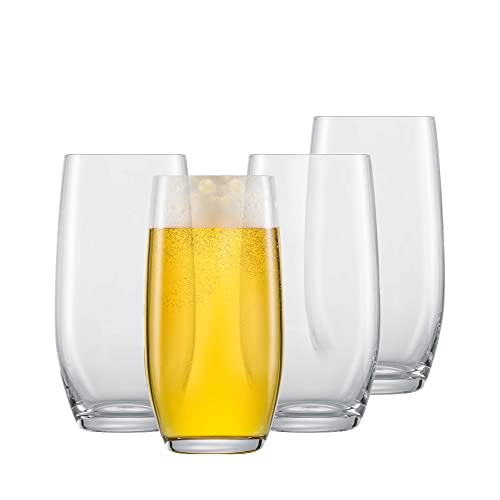 SCHOTT ZWIESEL Bierglas For You (4er-Set), klassisch geformte Trinkgläser für Bier, spülmaschinenfeste Tritan-Kristallgläser, Made in Germany (Art.-Nr. 121873) von Schott Zwiesel