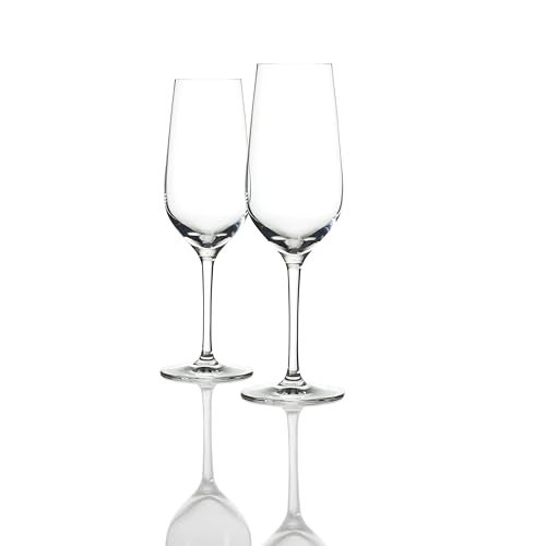 Schott Zwiesel GRACE - 2er Set Champagnerflöten - 310ml - Deutsche Qualität & Spülmaschinenfest von Schott Zwiesel