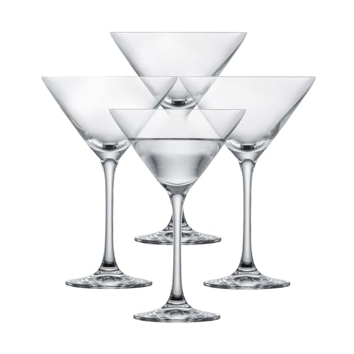 Schott Zwiesel Martiniglas Bar Special (4er-Set), klassische Martini Gläser, spülmaschinenfeste Tritan-Kristallgläser, Made in Germany (Art.-Nr. 123658) von Schott Zwiesel