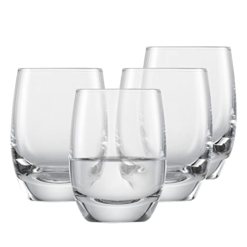 SCHOTT ZWIESEL Schnapsglas For You (4er-Set), zeitlose Shotbecher für Schnaps, spülmaschinenfeste Tritan-Kristallgläser, Made in Germany (Art.-Nr. 121874), Kristall von Schott Zwiesel