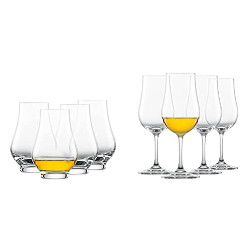 Schott Zwiesel Whisky Nosing Tumbler Bar Special (4er-Set)(130000) & Whisky Tasting Glas Bar Special (4er-Set), für Whisky, spülmaschinenfeste Tritan-Kristallgläser(Art.-Nr. 130001) von Schott Zwiesel