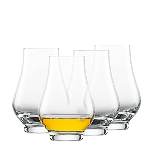 SCHOTT ZWIESEL Whisky Nosing Tumbler Bar Special (4er-Set), spezielle Nosing Gläser für Whisky, spülmaschinenfeste Tritan-Kristallgläser, Made in Germany (Art.-Nr. 130000) von Schott Zwiesel