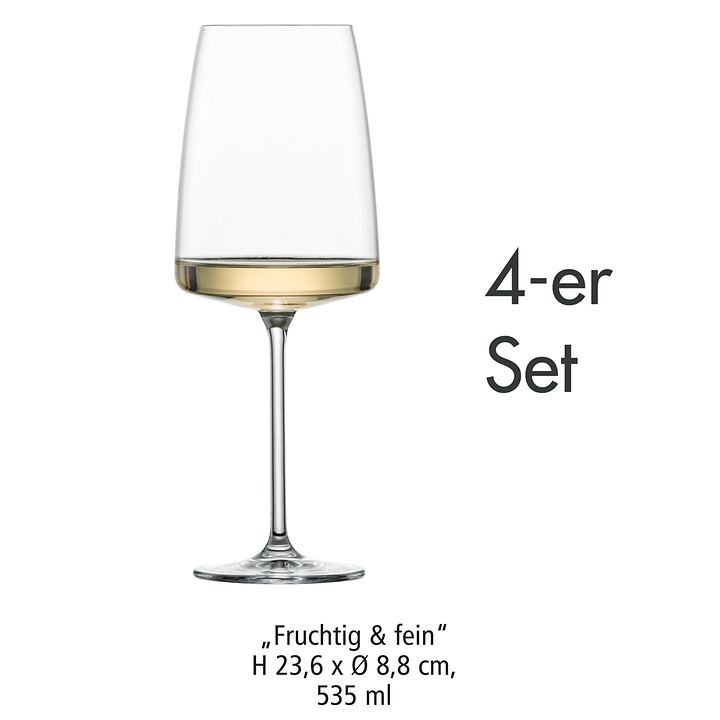 Weinglas 'Fruchtig & fein', 4er Set (ab 9,95 EUR/Glas) von Schott_Zwiesel