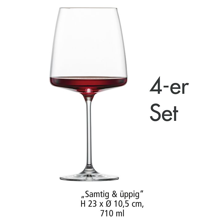 Weinglas 'Samtig & Üppig', 4er Set (ab 9,95 EUR/Glas) von Schott_Zwiesel