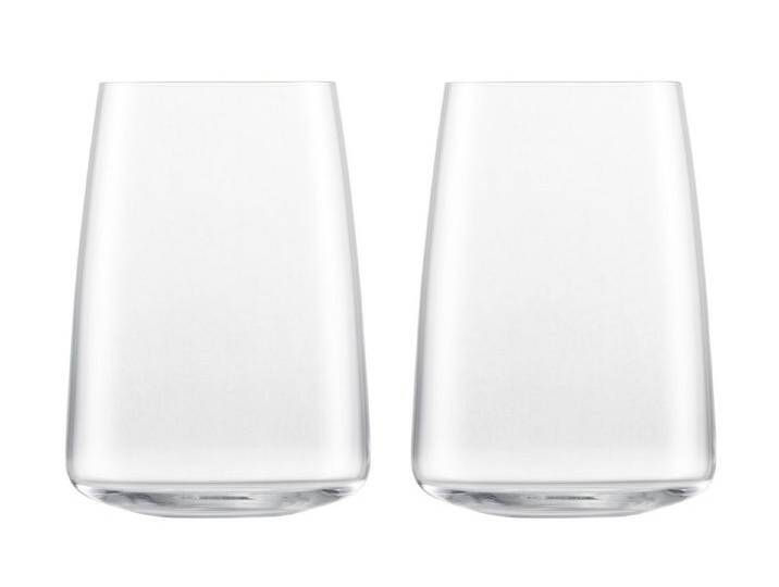 Zwiesel Glas Longdrinkglas Simplify Allroundglas Set 2tlg, Tritan-Kristallglas, weiß von Schott-Zwiesel