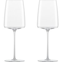 Zwiesel Glas - Simplify Weinglas, leicht & frisch, 382 ml (2er-Set) von Schott Zwiesel