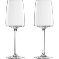 Zwiesel Glas - Vivid Senses Weinglas, leicht & frisch, 363 ml (2er-Set) von Schott Zwiesel