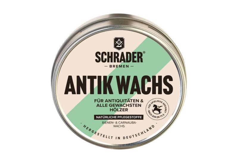 Schrader Antik Wachs - 200 ml Holzreiniger (Pflegemittel für Holzoberflächen - Made in Germany) von Schrader