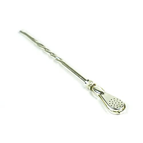 Schrader | Bombilla | Trinkhalm für Mate Tee | Saugröhrchen | ca. 21 cm von Schrader