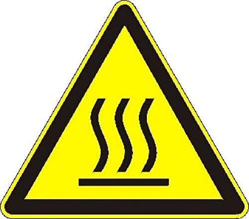Schild: Achtung Hitze! - Aluverbundtafel 150 mm Schild: Achtung Hitze! - Aluverbundtafel 150 mm von Schrall