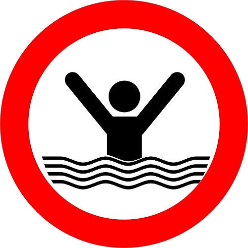 Schild: Zutritt verboten ! Ertrinkungsgefahr - Aluminiumschild 200mm Schild: Zutritt verboten ! Ertrinkungsgefahr - Aluminiumschild 200mm von Schrall