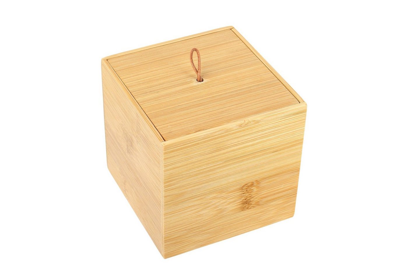 Schramm Aufbewahrungsbox Schramm® Bambus Aufbewahrungsboxen mit Deckel rechteckig 3 verschiedene Größen Organizer Ordnungsbox (9 St) von Schramm