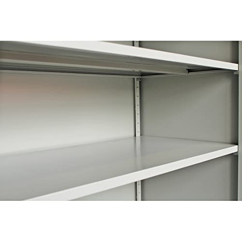 Schrank & Stuhl Fachboden für Stahlschrank Flügeltürschrank Werkstattschrank Aktenschrank RAL 7035 lichtgrau ca. 92x60 cm von Schrank & Stuhl