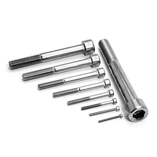 50 Stück M12 x 85 mm Zylinderschrauben DIN 912 Edelstahl A2 VA V2A Innensechskant Zylinderkopf 50 Stück M12 x 85 mm Zylinderschrauben DIN 912 Edelstahl A2 VA V2A Innensechskant Zylinderkopf von Schrauben-Niro.de