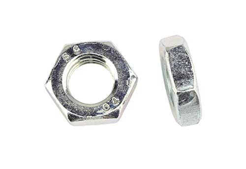 50 Stk Sechskantmuttern flach DIN 439 M12 - Stahl verzinkt 50 Stk Sechskantmuttern flach DIN 439 M12 - Stahl verzinkt von Schrauben.Expert