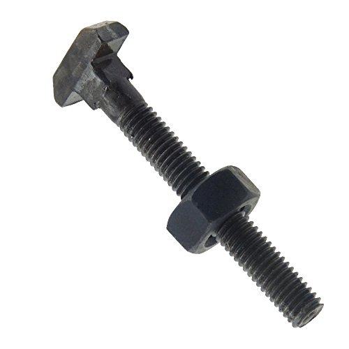 Hammerschraube mit Vierkant DIN 186 Mu 4.6 Stahl blank Form B M 10 x 70-10 Stück von SchraubenGigant