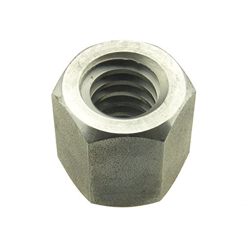 Mutter 6-kant m. Trapezgewinde Höhe=1,5d Stahl blank TR 16 x 4 x SW27 x L24-1 Stück von SchraubenGigant