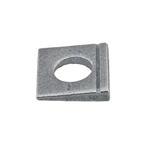 Scheibe DIN 435 Stahl blank ÜH vierkant Neigung 14% keilförmig 13,5-100 Stück von SchraubenGigant