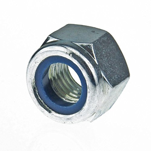 Sechskantmutter m. Klemmteil DIN 982 8 Stahl galv. verz. hohe Form M 10-100 Stück Sechskantmutter m. Klemmteil DIN 982 8 Stahl galv. verz. hohe Form M 10-100 Stück von SchraubenGigant