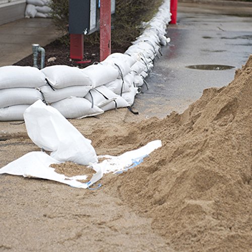 Sandsäcke Hochwassersäcke 35 x 50 cm weiss ohne Bindband für 15 kg (10) von Schraubendealer