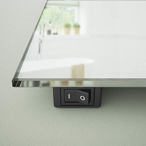Schalter für Schreiber Badspiegel Kippschalter EIN/AUS Position unten Links von Schreiber Design
