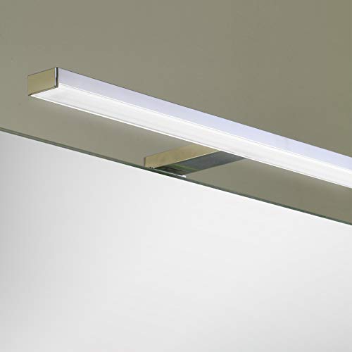 Schreiber Design® LED Spiegelleuchte ESTA 100cm Lang | verschiedene Montagemöglichkeiten für Spiegel und Möbel | Neutralweiß 4000K | IP44 von Schreiber Design