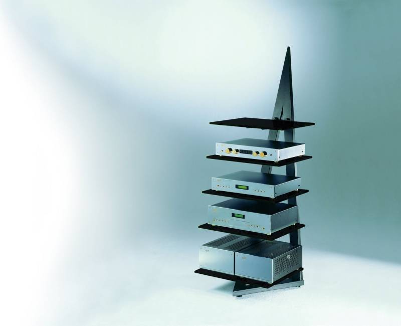 Schroers & Schroers TV-Rack Alphastatic, Hifi Möbel mit 5 Glas-Fachböden, Breite 50 cm Schroers & Schroers TV-Rack Alphastatic, Hifi Möbel mit 5 Glas-Fachböden, Breite 50 cm von Schroers & Schroers