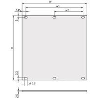 Schroff 30807771 Frontplatte 1St. von Schroff