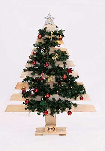 Schroth Home PALxmas künstlicher Weihnachtsbaum Dekobaum Holztannenbaum Weihnachtsdeko Holz praktischer Bausatz von Schroth Home