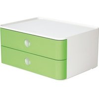 HAN Schubladenbox SMART-BOX PLUS ALLISON 2 Schubladen 1120-80 grün von Jungheinrich PROFISHOP