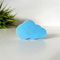 Möbelgriff Wolke in Blau 8Er Set | Weiß Oder Rosa Für Kinderzimmer Griff Kommode Hemnes Babyzimmer Mädchenzimmer Möbelknopf Hellblau von Schubladenknopf