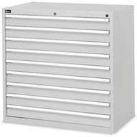 Fami Schubladenschrank Flexa Key Comfort, Schubladen 9x100 mm, HxBxT 1.000 x 1.023 x 600 mm, RAL 7035 lichtgrau Fami Schubladenschrank Flexa Key Comfort, Schubladen 9x100 mm, HxBxT 1.000 x 1.023 x 600 mm, RAL 7035 lichtgrau von Fami