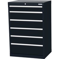 Bedrunka+Hirth Schubladenschrank Profi, Schubladen 1x100 + 4x150 + 1x200 mm, HxBxT 1.019 x 680 x 500 mm, anthrazitgrau/anthrazitgrau Bedrunka+Hirth Schubladenschrank Profi, Schubladen 1x100 + 4x150 + 1x200 mm, HxBxT 1.019 x 680 x 500 mm, anthrazitgrau/anthrazitgrau von Bedrunka+Hirth