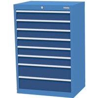 Bedrunka+Hirth Schubladenschrank Profi, Schubladen 6x100 + 2x150 mm, HxBxT 1.019 x 680 x 500 mm, lichtblau/enzianblau Bedrunka+Hirth Schubladenschrank Profi, Schubladen 6x100 + 2x150 mm, HxBxT 1.019 x 680 x 500 mm, lichtblau/enzianblau von Bedrunka+Hirth