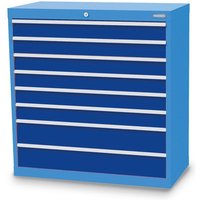 Bedrunka+Hirth Schubladenschrank Profi, Schubladen 6x100 + 2x150 mm, HxBxT 1.019 x 980 x 500 mm, lichtblau/enzianblau Bedrunka+Hirth Schubladenschrank Profi, Schubladen 6x100 + 2x150 mm, HxBxT 1.019 x 980 x 500 mm, lichtblau/enzianblau von Bedrunka+Hirth