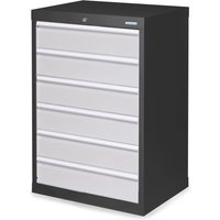 Bedrunka+Hirth Schubladenschrank Profi, Schubladen 6x150 mm, HxBxT 1.019 x 680 x 500 mm, anthrazitgrau/lichtgrau Bedrunka+Hirth Schubladenschrank Profi, Schubladen 6x150 mm, HxBxT 1.019 x 680 x 500 mm, anthrazitgrau/lichtgrau von Bedrunka+Hirth