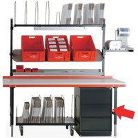 Schubladenschrank für Rocholz Packtisch-System, 3 Schubladen von Rocholz