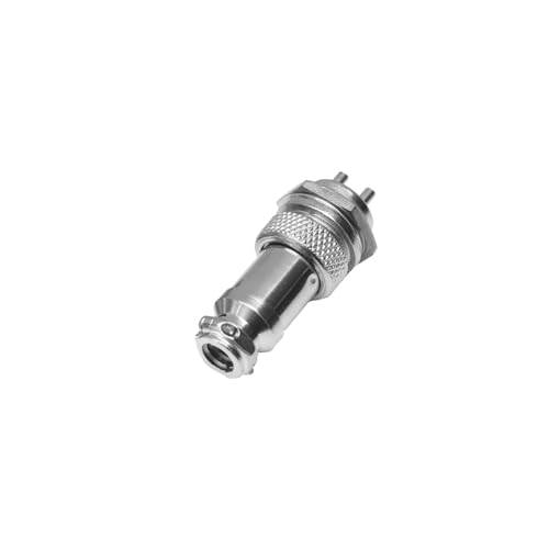 1x Einbau Steckverbindung 16mm 4Pin Stecker Steckdose für DC Gleichstrom Max. 250V 5A-15A Verbindungen Ladebuchsen | 5 Modelle 2-12 Pin zur Auswahl bis 250V 20A | von Schürberg