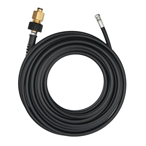 20 Meter Profi Rohrreinigungsschlauch mit fester und rotierender Düse für Hochdruckreiniger Kompatibel mit Kärcher TR22 EasyLock Anschluss | 60+ Modelle von Schürberg