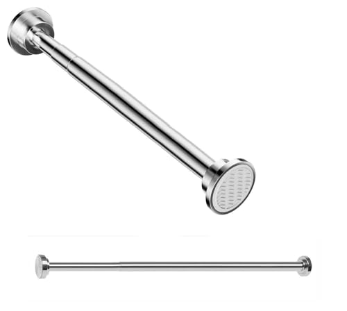40-60cm Teleskopstange Edelstahl Klemmstange Vorhang Duschvorhang Kleiderstange Garderobe ohne Bohren Klemmstange ausziehbar verstellbar| 3 Farben | 5 Längen von 40-230cm von Schürberg