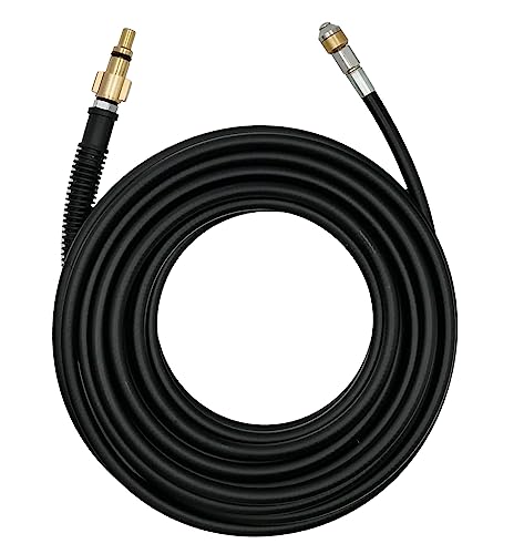 40 Meter Profi Rohrreinigungsschlauch Set für Hochdruckreiniger kompatibel mit u.a. Parkside Duro Ferrex Workzone Topcraft Kingcraft Lavor Lavorwash Trendline von Schürberg