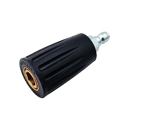 Adapter vom D12 DN12 Stecknippel (z.B. verwendet bei KEW Nilfisk, WAP, neuere Kränzle) zu Schnellwechsel Stecknippel Quick Connect Click system von Schürberg