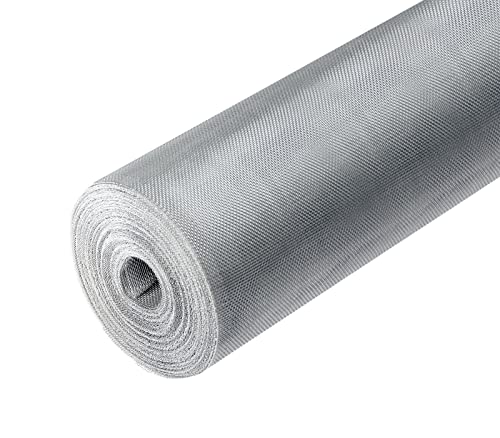 Aluminium Gitter Meterware | Maschenweite 1x1mm | Rollenbreite: 120cm | 180g / m² Perfekt als stabiles langlebiges Fliegengitter Insektenschutzgitter oder als Gewebe für Modellbau Aluminium Gitter Meterware | Maschenweite 1x1mm | Rollenbreite: 120cm | 180g / m² Perfekt als stabiles langlebiges Fliegengitter Insektenschutzgitter oder als Gewebe für Modellbau von Schürberg